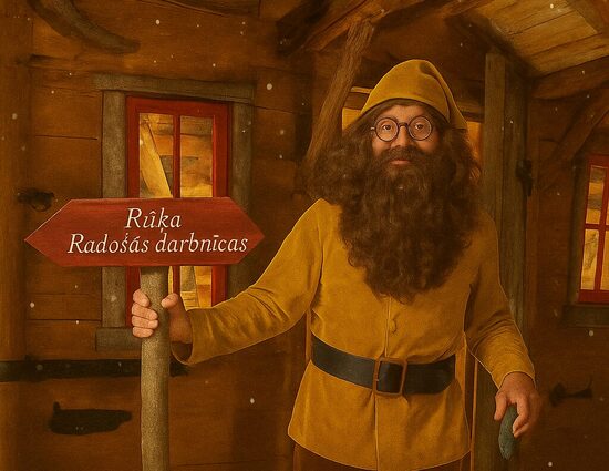 Rūķu darbnīca Aizputes mākslas parkā